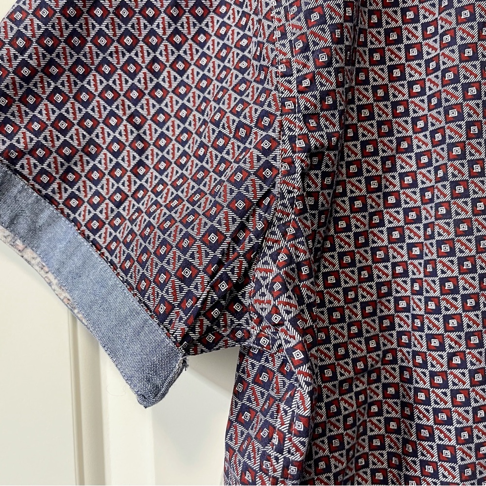 Men’s XL Tranquility & Mayhem patterned button down - NWOT - Picture 2 of 4